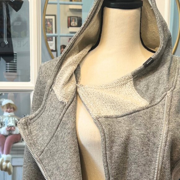 Mondetta Woman's Sweater Jacket Heather gray M - Picture 9 of 13